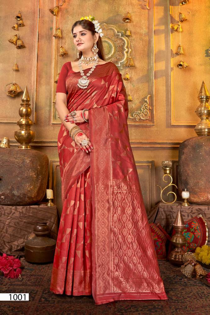 Shammiana Vol 1 By Saroj 1001 To 1006 Soft Silk Designer Saree Wholesale Price in Surat
